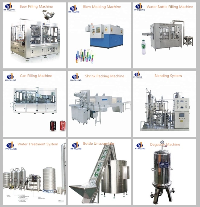 حشوة زجاجات المياه المعدنية Hy-Filling موديل Cgn، حجم الزجاجة 200 مل - 2000 مل، 3500 × 2100 × 2200 مم