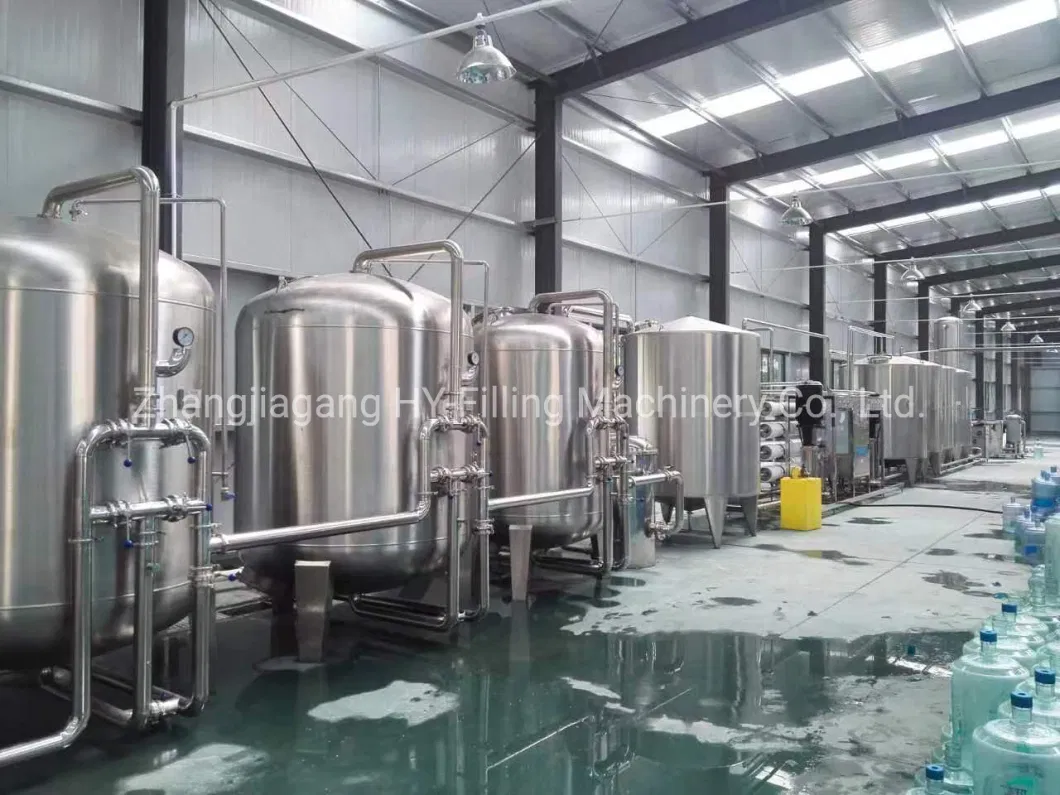 آلة تعبئة المشروبات الزجاجية الأوتوماتيكية Hy-Filling 2000-36000bph 500ml